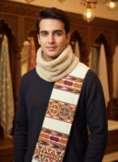 Woolen Muffral-White