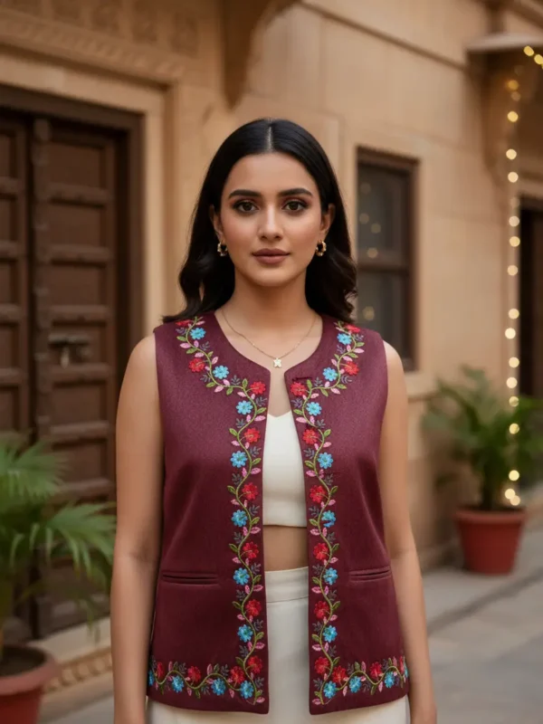 Himachali Traditional Woolen Jacket