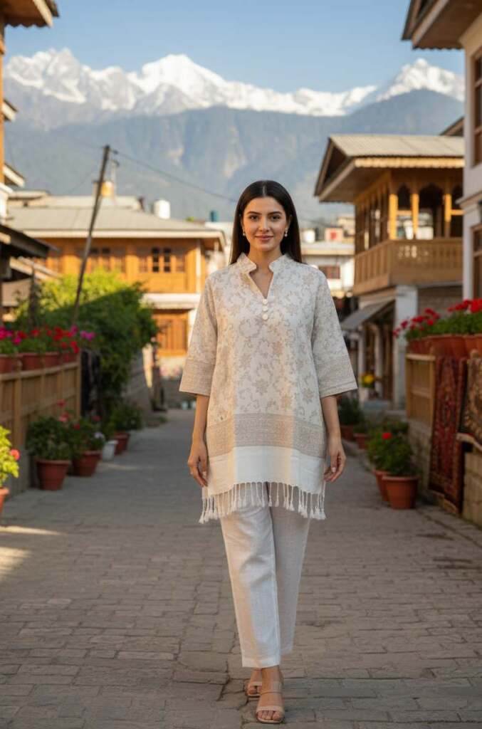 Himachali Woolen Short Kurti