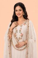 Viscose Rayon Suit with Silk Printed Dupatta