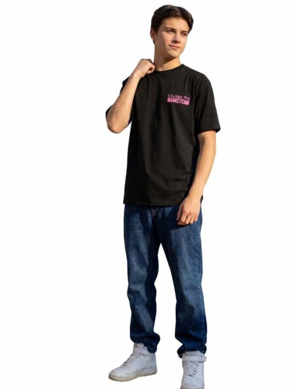 Men’s Graphic Printed T-Shirt | “Escape The Mainstream” | Premium Casual Wear