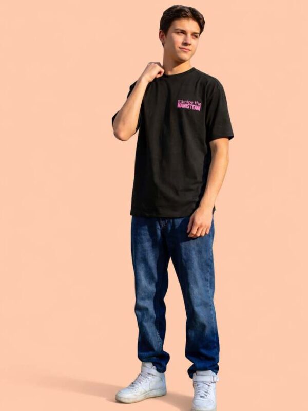 Men’s Graphic Printed T-Shirt | “Escape The Mainstream” | Premium Casual Wear