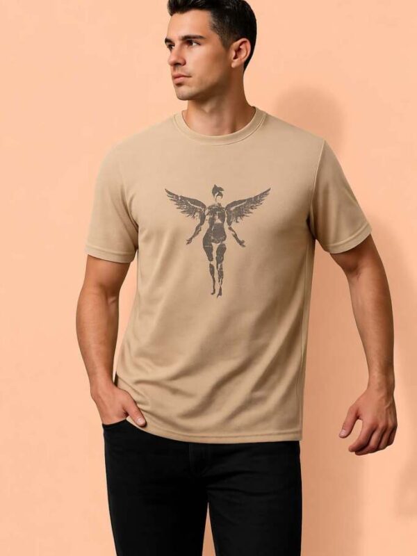 Matty Fabric T-shirt, Nirvana Graphic design Summer Wear